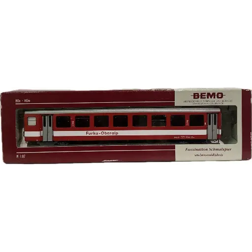 [R02N02-#175] BEMO Voiture 2e classe (FOB) / Réf. 3267 221